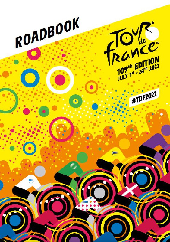 Tour de France 2022 Roadbook  2022环法自行车赛手册  12.4MB